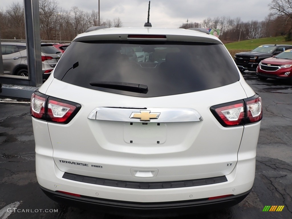 2017 Traverse LT AWD - Iridescent Pearl Tricoat / Ebony photo #10