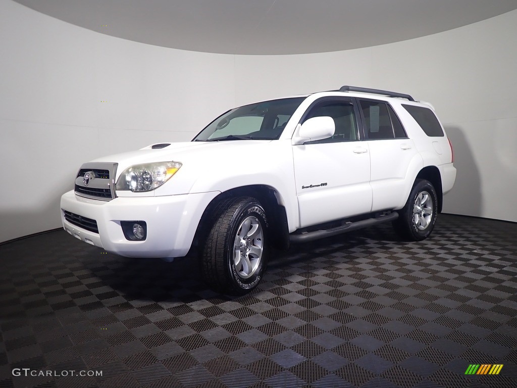 2008 4Runner Sport Edition 4x4 - Natural White / Dark Charcoal photo #8