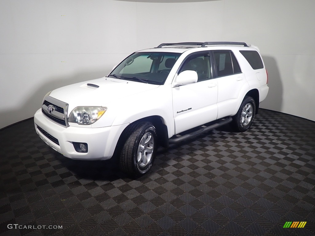2008 4Runner Sport Edition 4x4 - Natural White / Dark Charcoal photo #9