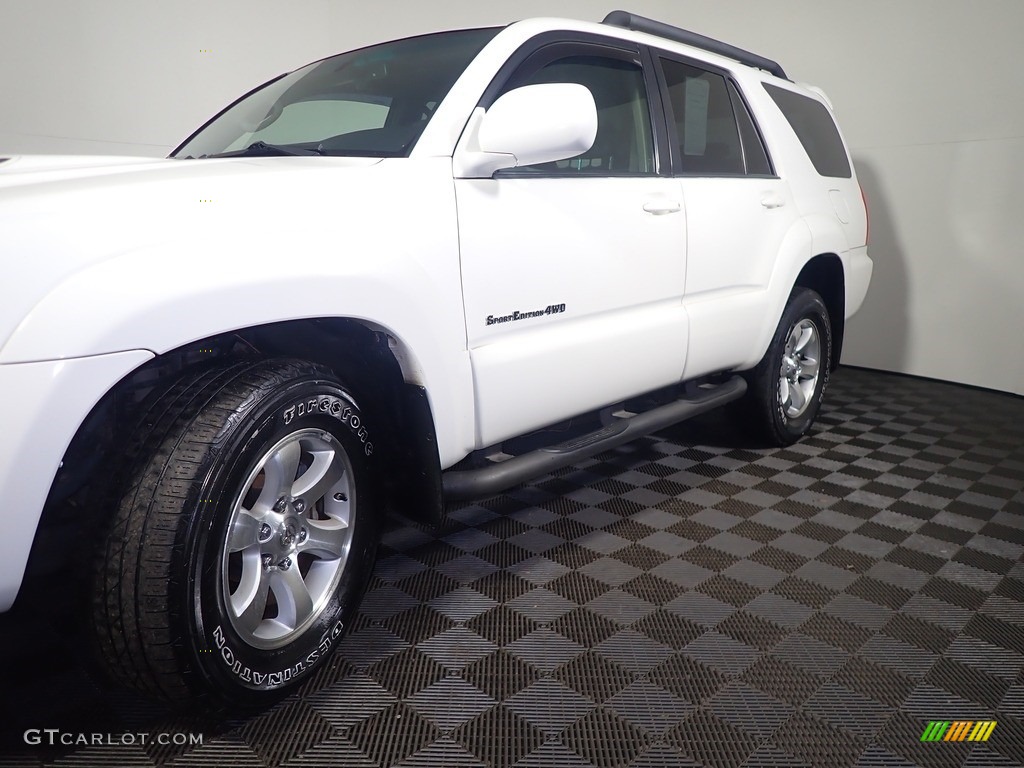 2008 4Runner Sport Edition 4x4 - Natural White / Dark Charcoal photo #10