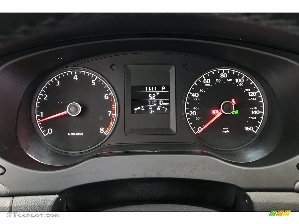 2011 Jetta SE Sedan - Platinum Gray Metallic / Titan Black photo #22