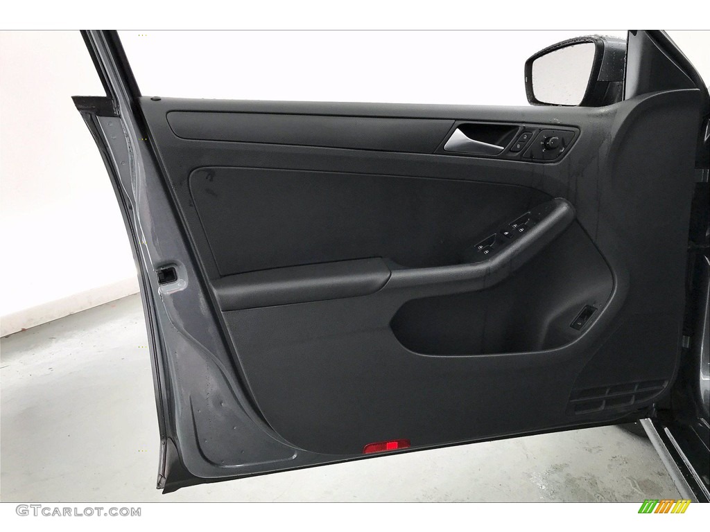 2011 Jetta SE Sedan - Platinum Gray Metallic / Titan Black photo #24