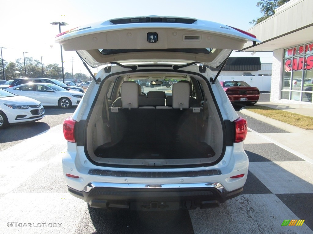 2018 Pathfinder SV - Pearl White / Almond photo #5