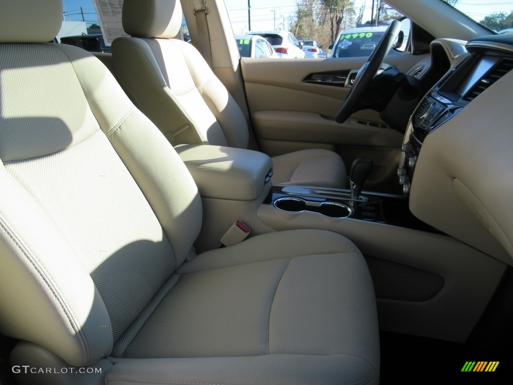 2018 Pathfinder SV - Pearl White / Almond photo #13