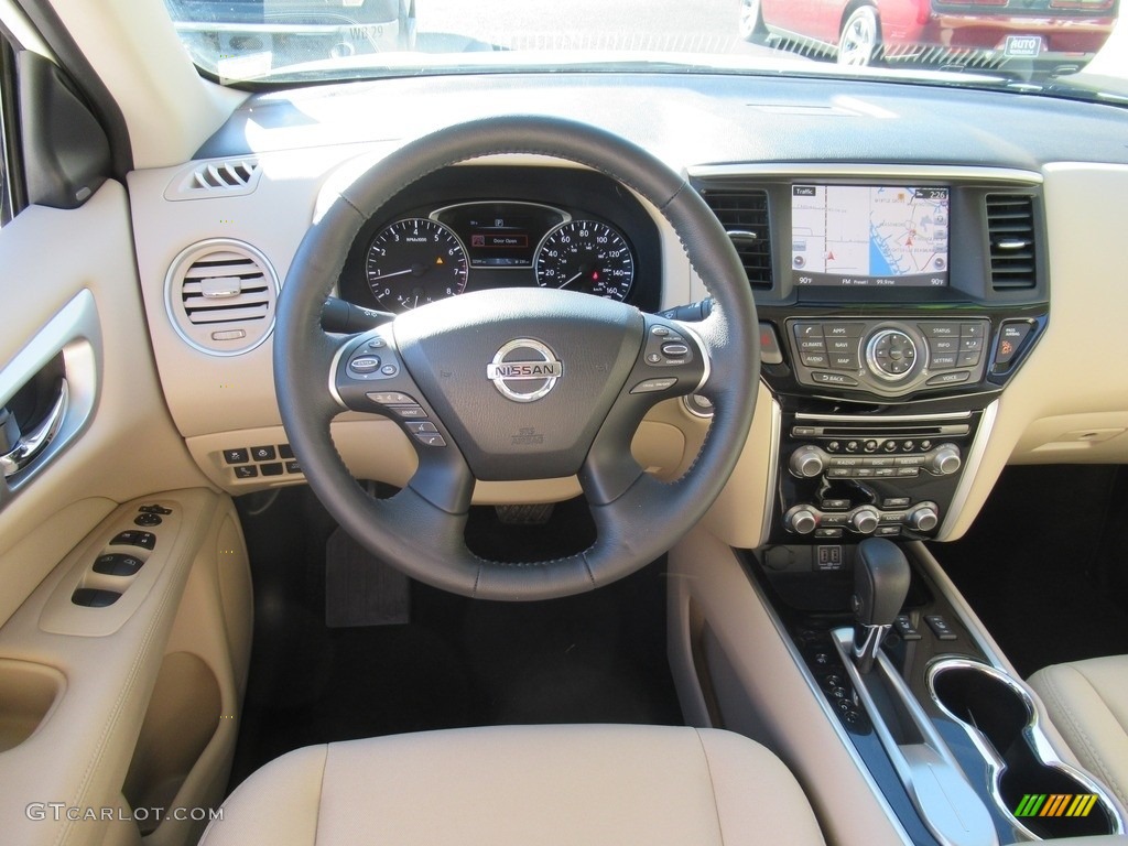 2018 Pathfinder SV - Pearl White / Almond photo #15