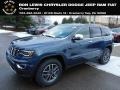 2021 Slate Blue Pearl Jeep Grand Cherokee Limited 4x4  photo #1