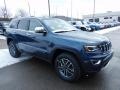 2021 Slate Blue Pearl Jeep Grand Cherokee Limited 4x4  photo #3