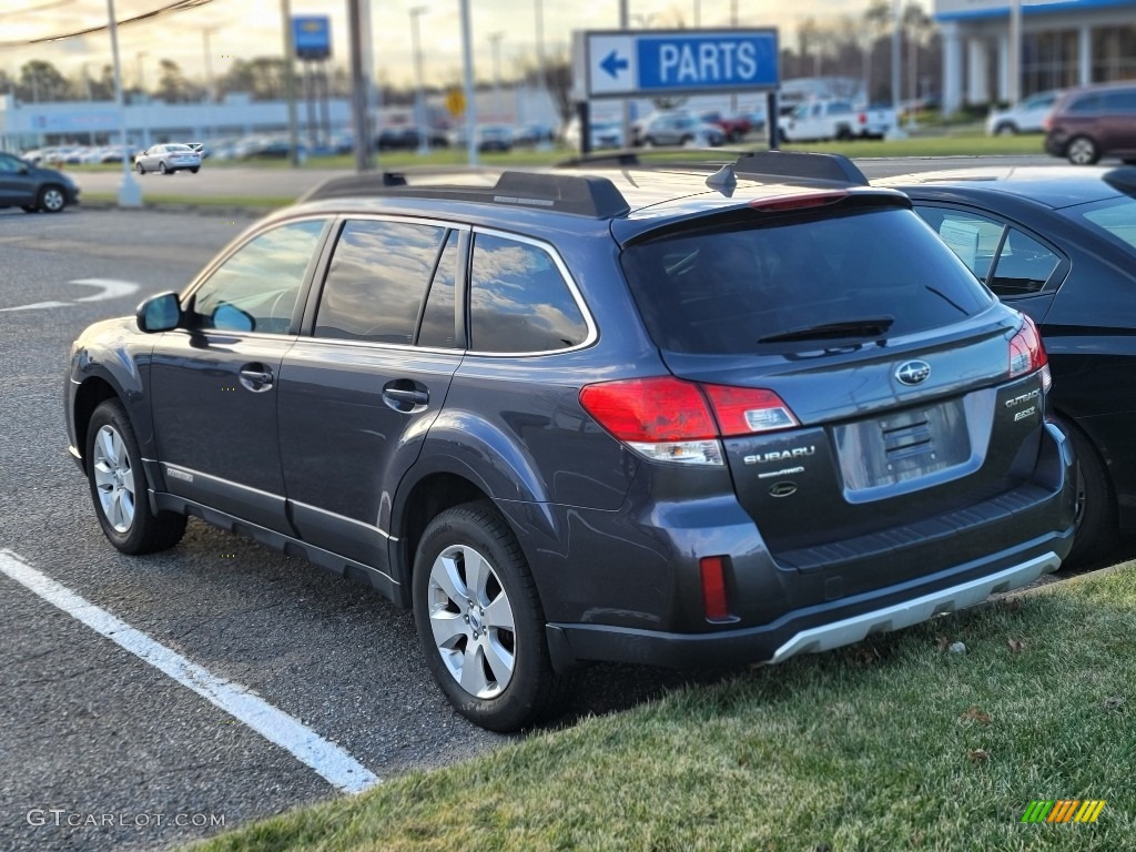 2012 Outback 2.5i Limited - Graphite Gray Metallic / Off Black photo #4