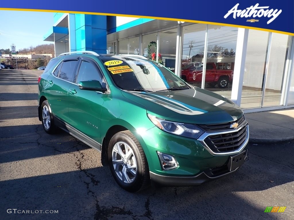 2019 Equinox LT AWD - Ivy Green Metallic / Jet Black photo #1
