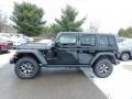 Black 2021 Jeep Wrangler Unlimited Rubicon 4x4 Exterior