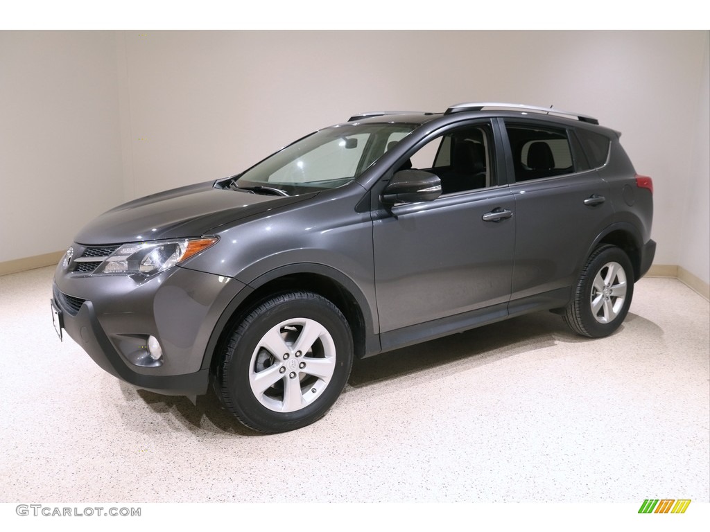 2014 RAV4 XLE AWD - Magnetic Gray Metallic / Black photo #3