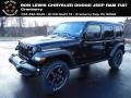 2021 Black Jeep Wrangler Unlimited Willys 4x4  photo #1