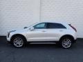 Crystal White Tricoat 2021 Cadillac XT4 Premium Luxury AWD Exterior
