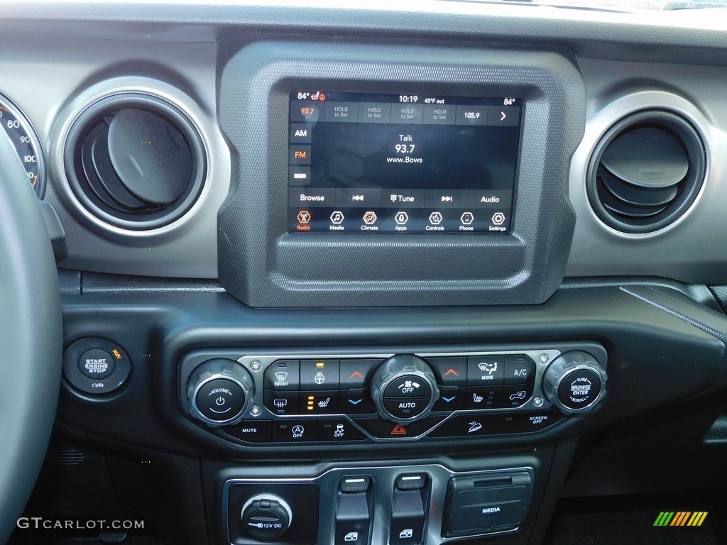 2021 Jeep Wrangler Sport 4x4 Controls Photo #140637698