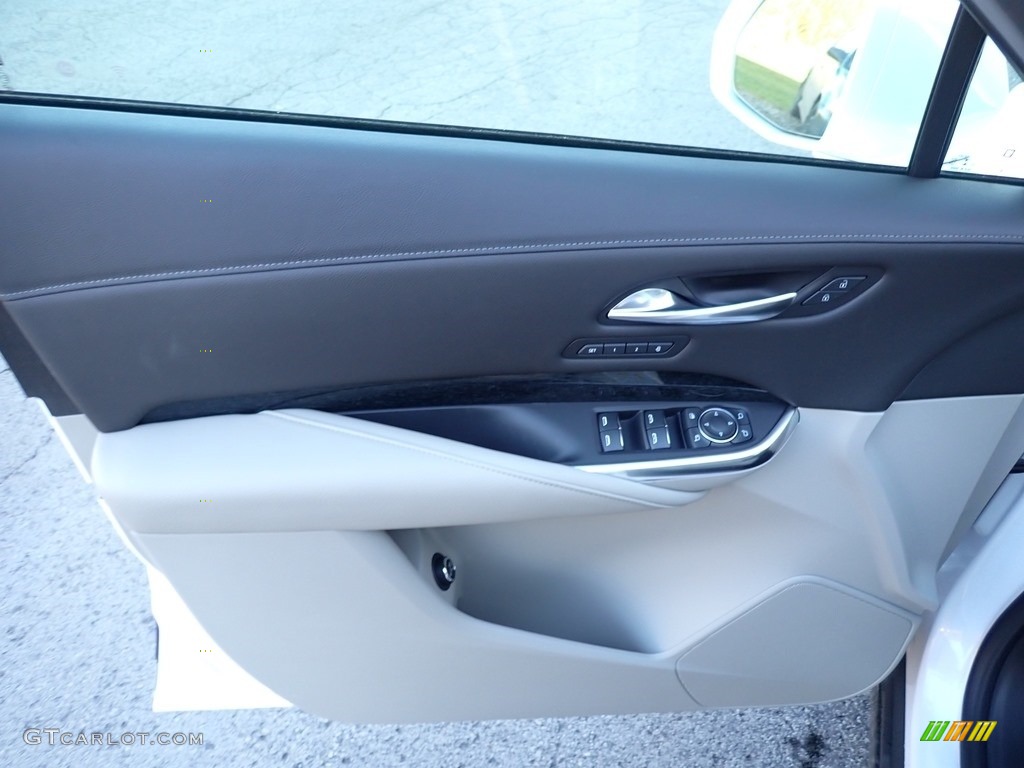 2021 Cadillac XT4 Premium Luxury AWD Jet Black Door Panel Photo #140637752
