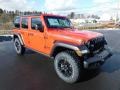 2021 Firecracker Red Jeep Wrangler Unlimited Willys 4x4  photo #3