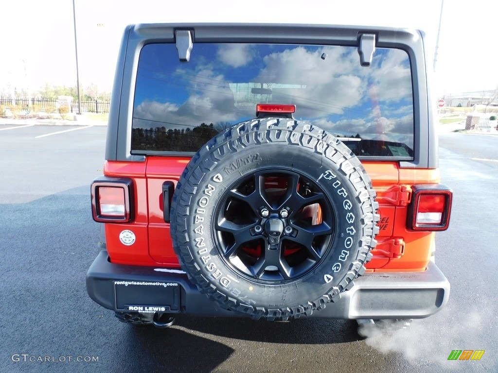 2021 Jeep Wrangler Unlimited Willys 4x4 Wheel Photo #140638010