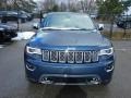 2021 Slate Blue Pearl Jeep Grand Cherokee Overland 4x4  photo #2