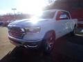 Ivory White Tri-Coat Pearl 2021 Ram 1500 Laramie Crew Cab 4x4