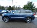 2021 Slate Blue Pearl Jeep Grand Cherokee Overland 4x4  photo #9