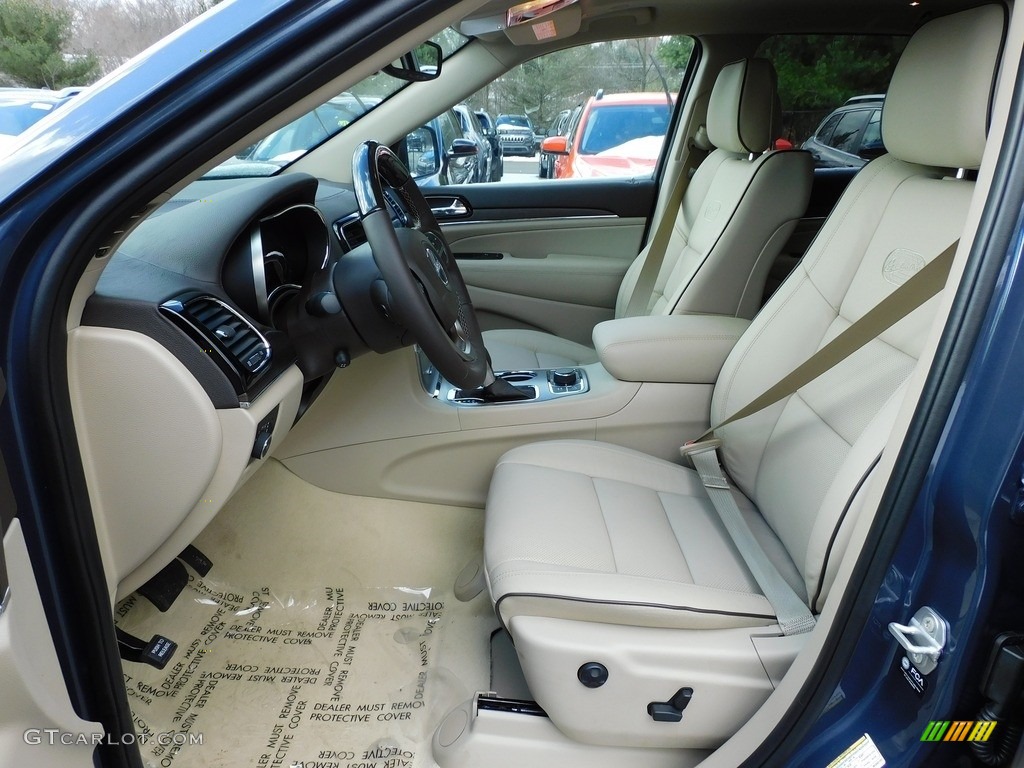 Light Frost/Brown Interior 2021 Jeep Grand Cherokee Overland 4x4 Photo #140640212