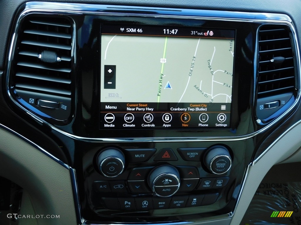 2021 Jeep Grand Cherokee Overland 4x4 Navigation Photo #140640332