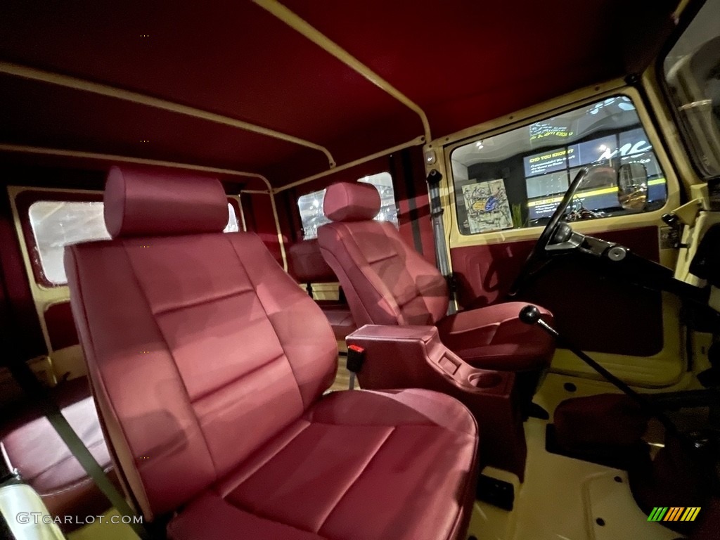 Deep Red Interior 1979 Toyota Land Cruiser FJ40 Photo #140640518