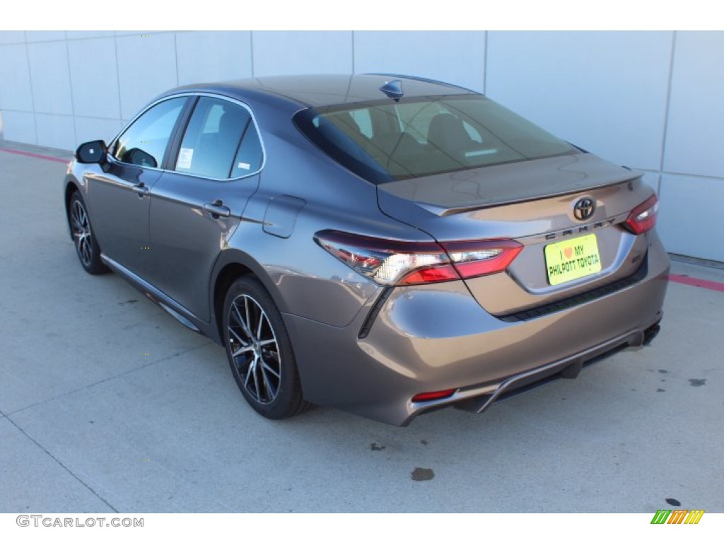 2021 Camry SE - Predawn Gray Mica / Black photo #6