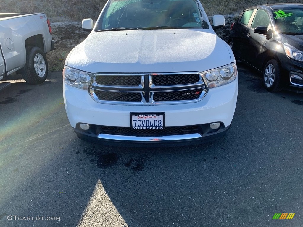 2013 Durango SXT - Bright White / Black photo #3