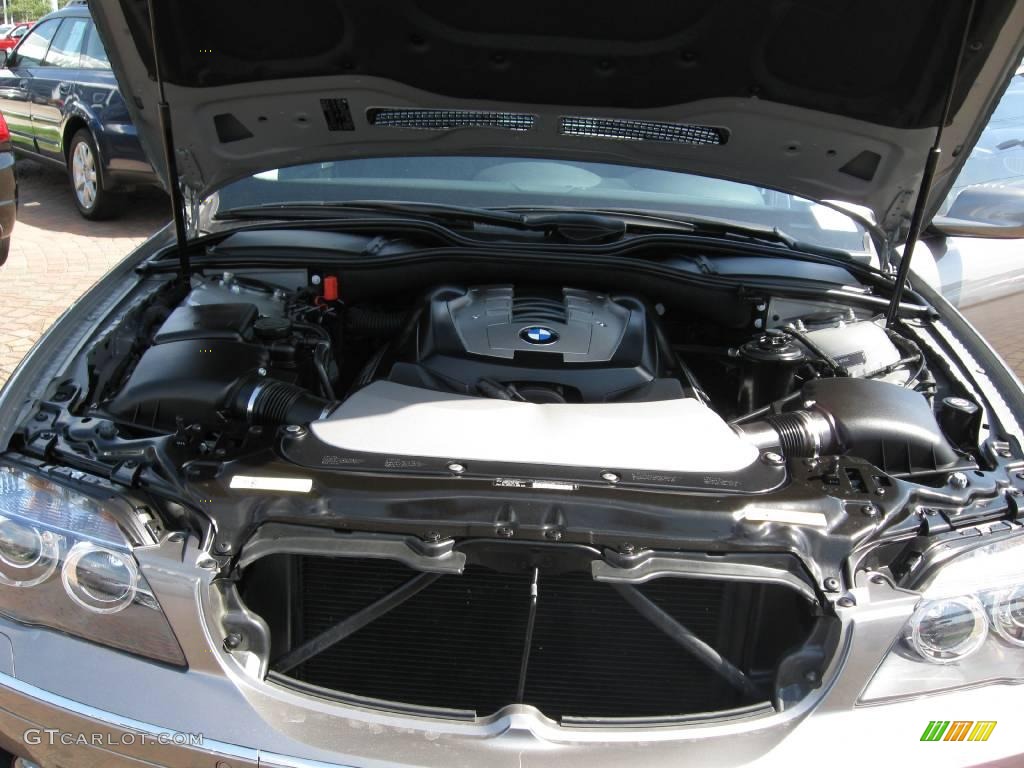 2008 7 Series 750Li Sedan - Sterling Grey Metallic / Black photo #32