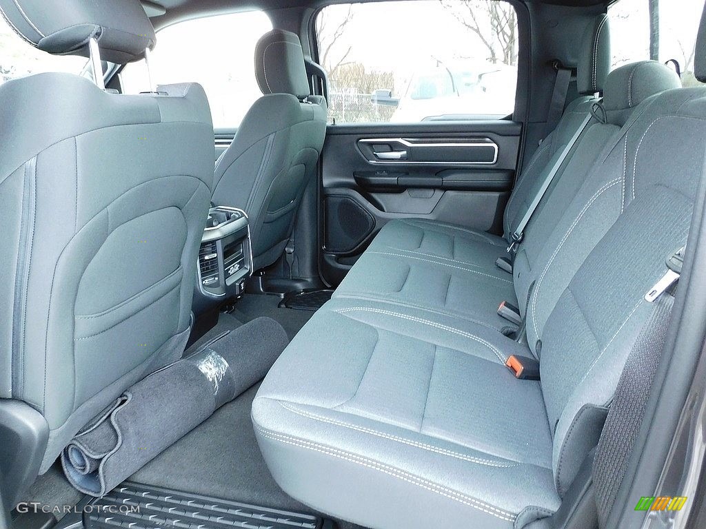 Black Interior 2021 Ram 1500 Big Horn Crew Cab 4x4 Photo #140642309