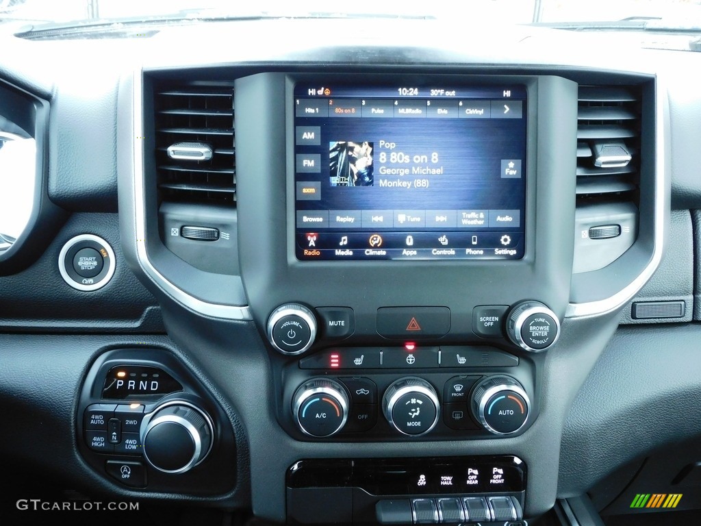 2021 Ram 1500 Big Horn Crew Cab 4x4 Controls Photo #140642381