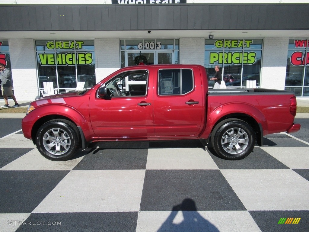 Cayenne Red Metallic 2020 Nissan Frontier SV Crew Cab 4x4 Exterior Photo #140643002