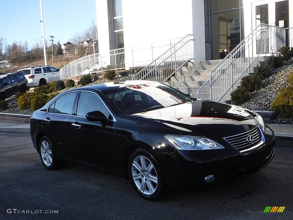 2008 ES 350 - Obsidian Black / Black photo #1