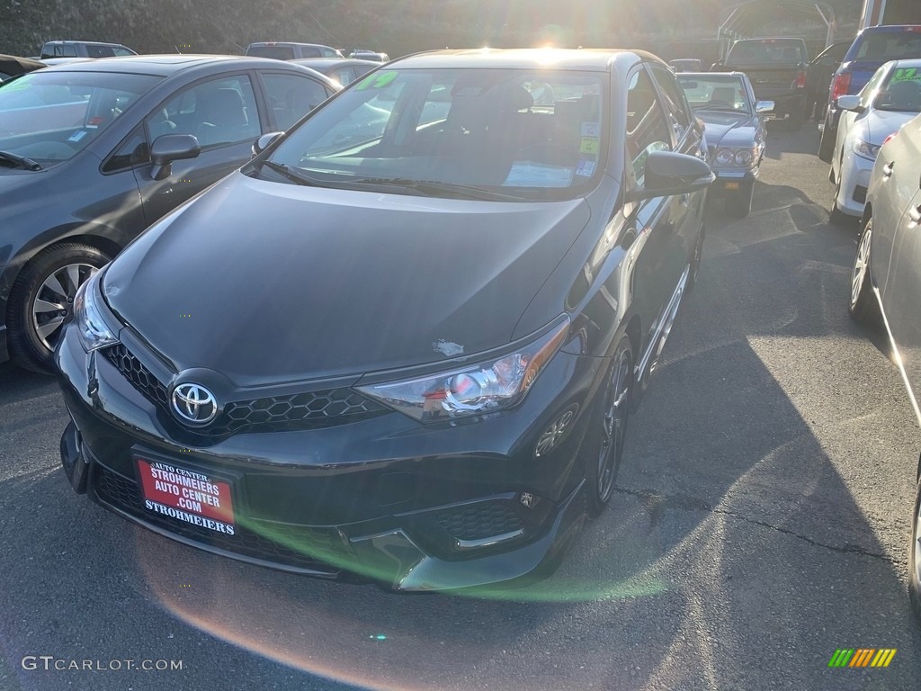 2017 Corolla iM  - Black Sand Pearl / Black photo #1