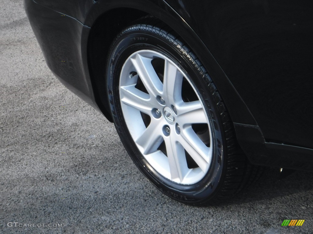 2008 ES 350 - Obsidian Black / Black photo #7