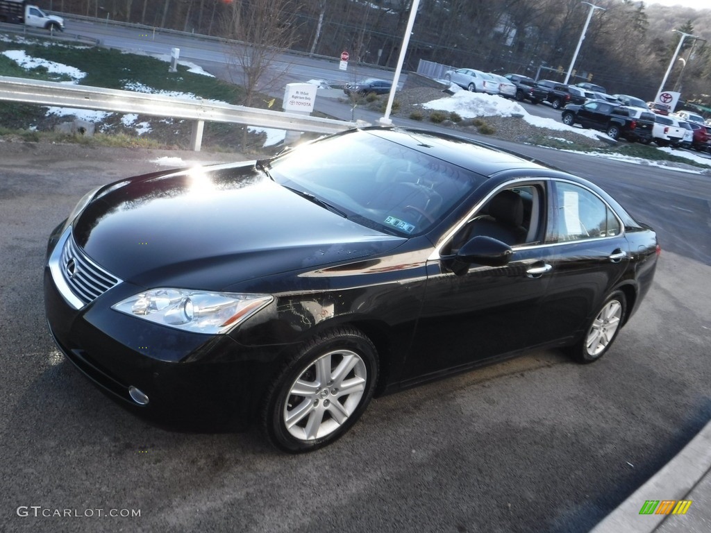 2008 ES 350 - Obsidian Black / Black photo #10