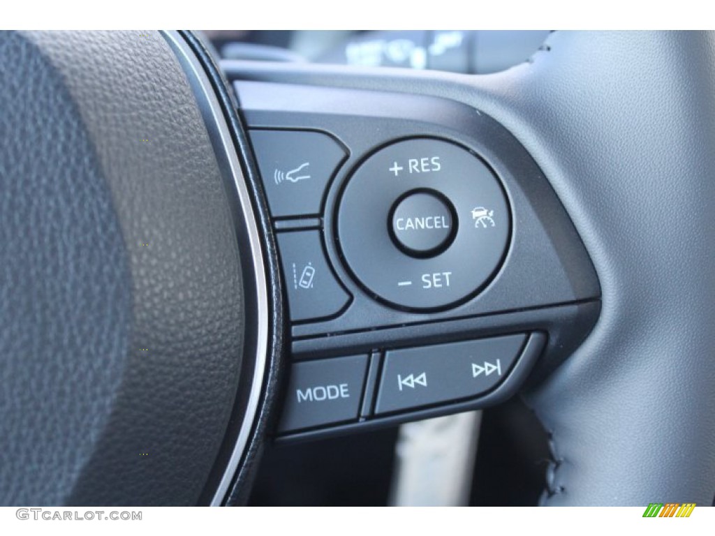 2021 Toyota Corolla SE Light Gray/Moonstone Steering Wheel Photo #140643647