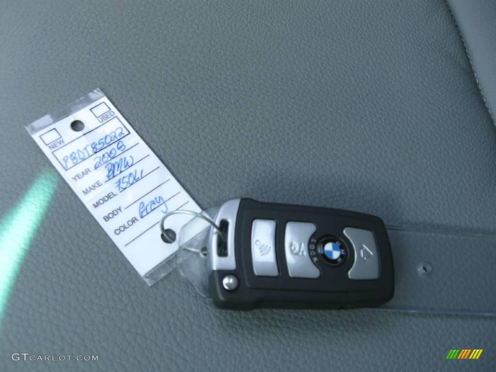 2008 7 Series 750Li Sedan - Sterling Grey Metallic / Black photo #33