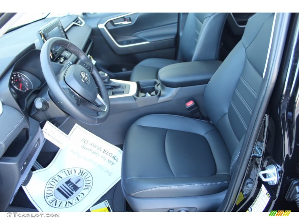 2021 RAV4 XLE Premium - Midnight Black Metallic / Black photo #10