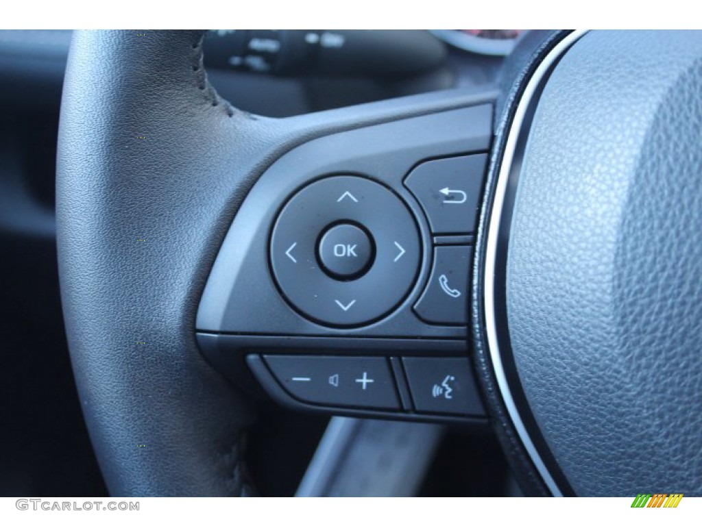 2021 RAV4 XLE Premium - Midnight Black Metallic / Black photo #11