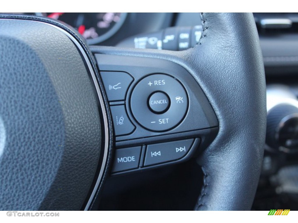 2021 RAV4 XLE Premium - Midnight Black Metallic / Black photo #12