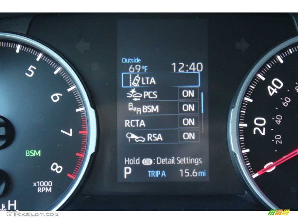 2021 RAV4 XLE Premium - Midnight Black Metallic / Black photo #14