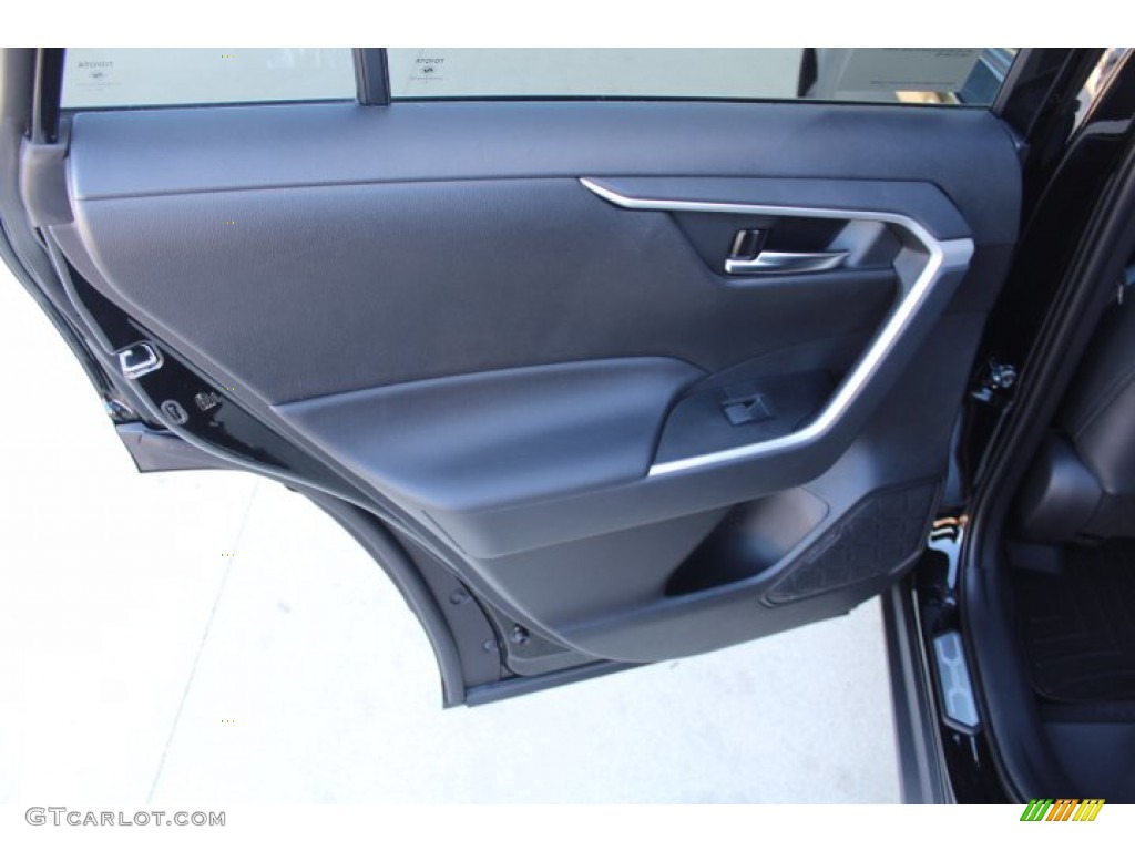 2021 RAV4 XLE Premium - Midnight Black Metallic / Black photo #19