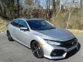 2017 Lunar Silver Metallic Honda Civic Sport Touring Hatchback  photo #4