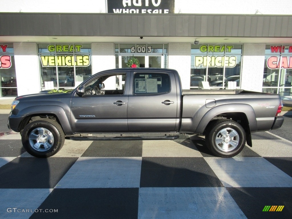 2013 Tacoma SR5 Prerunner Double Cab - Magnetic Gray Metallic / Graphite photo #1