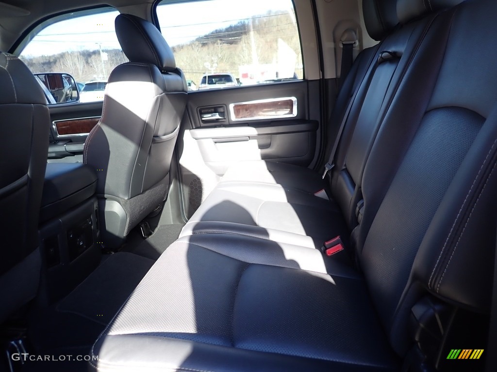 2012 Ram 3500 HD Laramie Mega Cab 4x4 - True Blue Pearl / Dark Slate photo #13