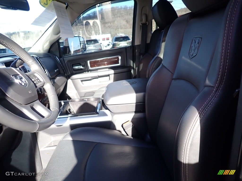 2012 Ram 3500 HD Laramie Mega Cab 4x4 - True Blue Pearl / Dark Slate photo #14