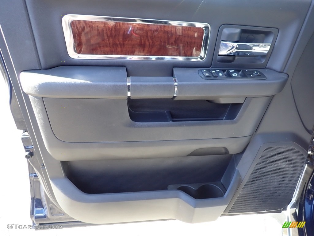 2012 Ram 3500 HD Laramie Mega Cab 4x4 - True Blue Pearl / Dark Slate photo #15