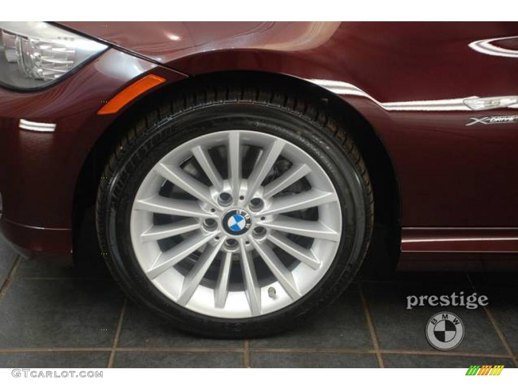 2009 3 Series 328xi Sport Wagon - Barbara Red Metallic / Beige photo #7
